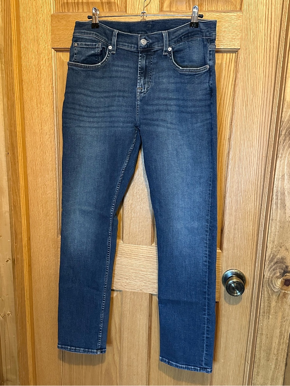 7 For All Mankind Slimmy Champlin Jeans Mens 34x30